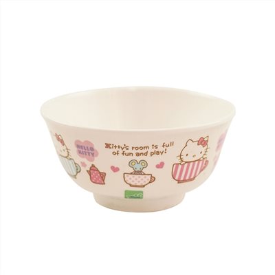 台灣製 茂伸  Hello Kitty  893蝴蝶結   KT 可愛餐碗  4712733009781
