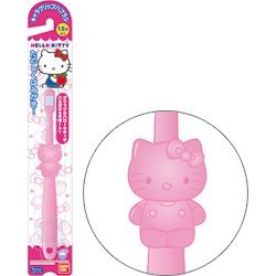 日本製 三麗鷗系列  Hello Kitty 凱蒂貓. DORAEMON 哆啦A夢. THOMAS湯馬仕 兒童牙刷 ~ 25-312 KT-粉/ 25-309哆啦A夢藍/25-308湯姆士-藍