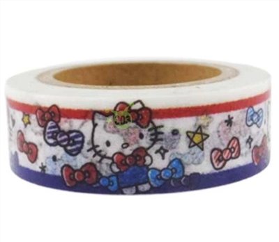 三麗鷗系列 Hello Kitty凱蒂貓  66957-和紙膠帶  4991277669570
