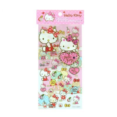 三麗鷗系列 Hello Kitty凱蒂貓  貼紙  D722   4901610787168