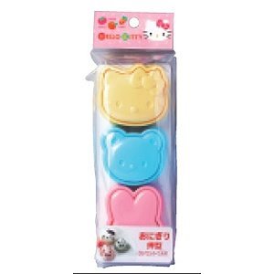 日本製 三麗鷗系列 Hello Kitty凱蒂貓3入飯糰模型