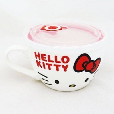三麗鷗系列  Hello Kitty 凱蒂貓  微波湯杯 + 蓋 - 780ml   4713968221993