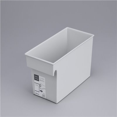 日本製  inomata  4665  SIMPLE  STORAGE   長收納盒~ Gr灰色  /  -W白色 