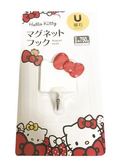 三麗鷗系列  Hello Kitty 凱蒂貓 KT28675 造型吸鐵掛勾1P  4573135582889