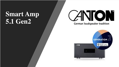 德國Canton Smart Amp 5.1 G2 ( 7.1.4聲道環繞擴大機)