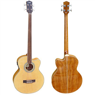 嚴選Johnson JB-24N無琴格電木貝斯-具備EQ功能/雲杉面板/玫瑰木指板/附贈5好禮