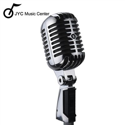 器材出租-JYC Music KB-81復古麥克風出租(非販售)-銀色高音質人聲麥克風/日租800/24h /多日優惠另洽