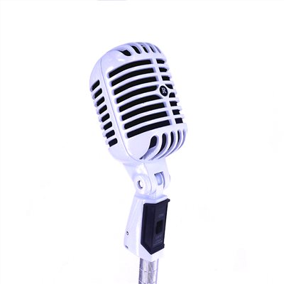 器材出租-JYC Music KB-81復古麥克風出租(非販售)-白色高音質人聲麥克風/日租800/24h /多日優惠另洽