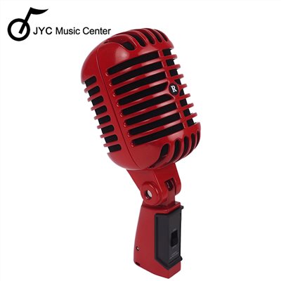 器材出租-JYC Music KB-81復古麥克風出租(非販售)-紅色高音質人聲麥克風/日租800/24h /多日優惠另洽