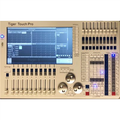 器材出租-Tiger Touch Pro數位燈控台出租(非販售)-日租每組$2500/24h /多日優惠另洽 
