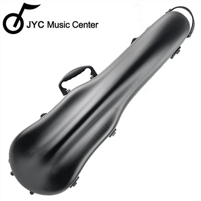 JYC Music PC-01小提琴盒-磨砂黑/軟墊懸掛系統/可移動式內襯/羽量級1.5公斤/PC複合材料/原廠公司貨