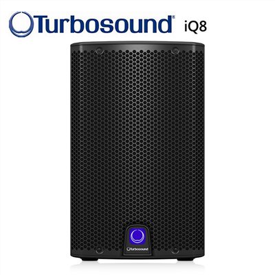 Turbosound iQ8活動用主動式喇叭8吋2音路2500W-原廠公司貨