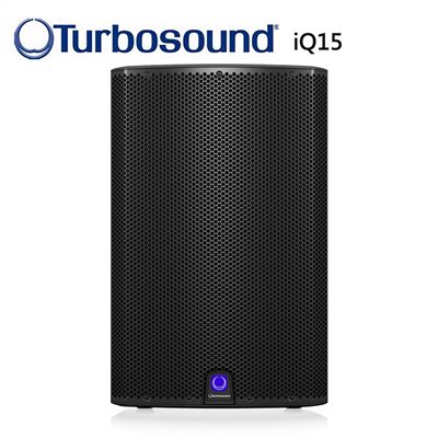 Turbosound iQ15活動用主動式喇叭15吋2音路2500W-原廠公司貨