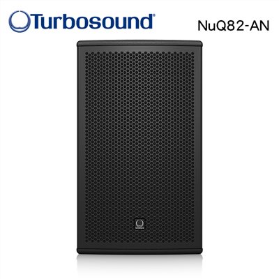 Turbosound NuQ82-AN 黑色/活動用主動式喇叭8吋2音路1000W-原廠公司貨