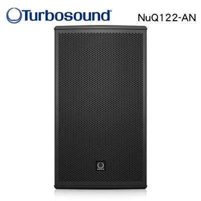 Turbosound NuQ122-AN 黑色/活動用主動式喇叭12吋2音路1600W-原廠公司貨
