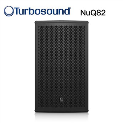 Turbosound NuQ82 活動用被動式喇叭-黑色8吋2音路1000W-原廠公司貨