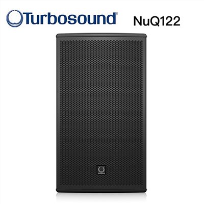 Turbosound NuQ122 黑色/活動用被動式喇叭12吋2音路1600W-原廠公司貨
