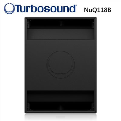 Turbosound NuQ118B被動式超低音喇叭18吋2400W-原廠公司貨