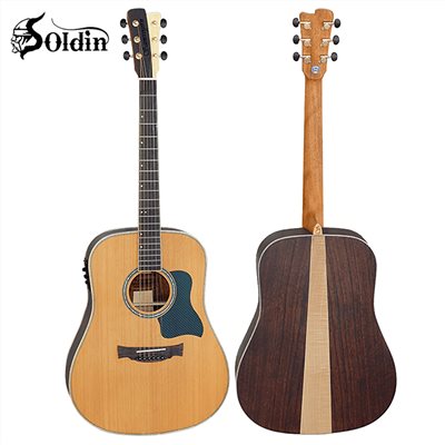 嚴選Samevogern SG-490E-41吋D桶手工全單板吉他-紅松/非洲黑桃木/ 搭載EQ雙系統拾音器 / 原廠公司貨