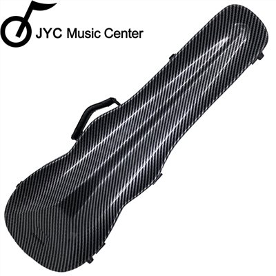 JYC Music JV-1002黑色碳纖大斜格紋小提琴三角硬盒~4/4(輕量級複合材料)僅重1.69kg