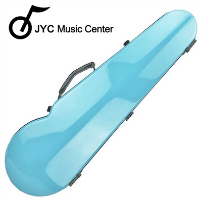JYC Music JV-1005N 新款碧藍色 TIFFANY 藍 小提琴三角硬盒~4/4(輕量級複合材料)僅重1.69kg
