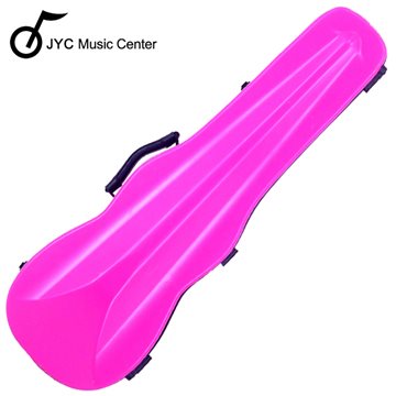 JYC Music  JV-1005 桃紅色小提琴三角硬盒~4/4(輕量級複合材料)僅重1.69kg