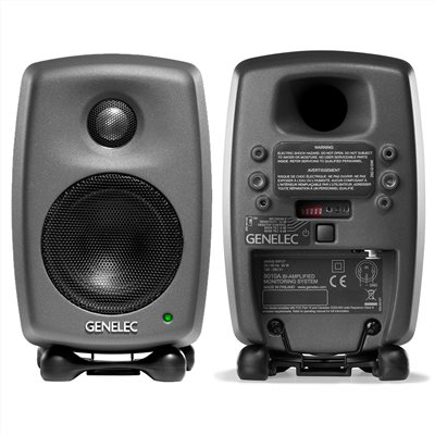 GENELEC 8010AP監聽喇叭一對-深灰色/3吋單體-原廠公司貨