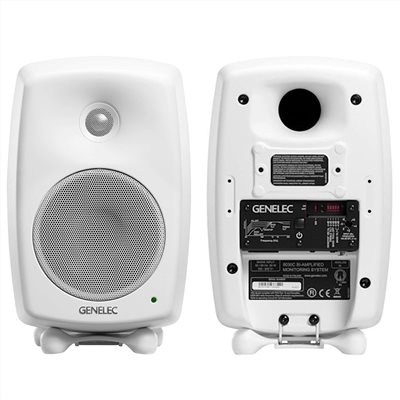 GENELEC 8030CW 監聽喇叭一對-白色/5吋單體-原廠公司貨
