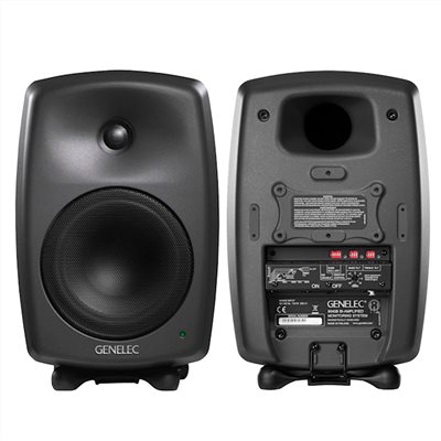 GENELEC 8040BPM 監聽喇叭一對-深灰色/6.5吋單體-原廠公司貨