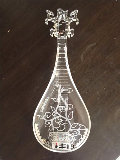 JYC Music最新款TF-1E水晶柳琴-職業演出可肩背/具備6.3輸出抗噪低雜訊/高亮度LED光源/三段EQ控制/手工製作/客製款限量預購