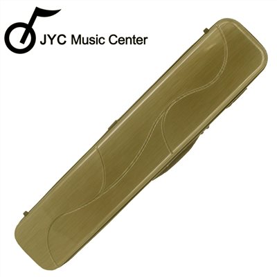 JYC Music嚴選JE-300金屬刷線風格紋二胡硬盒(質感金色)~限量！原價55XX限量下殺 