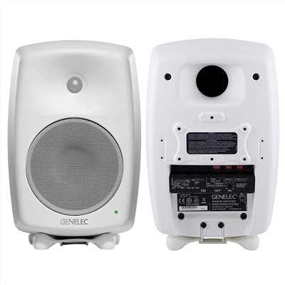 GENELEC 8040BWM  監聽喇叭一對-白色/6.5吋單體-原廠公司貨