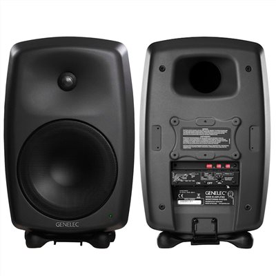 GENELEC 8050BPM 監聽喇叭一對-深灰色/8吋單體/原廠公司貨(預購)