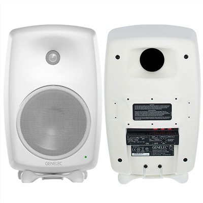 GENELEC 8050BWM 監聽喇叭一對-白色/8吋單體/原廠公司貨(預購)