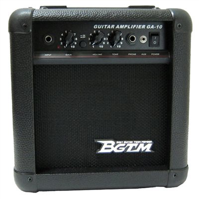 BGTM嚴選GA-10電吉他音箱10W-黑色加碼送導線