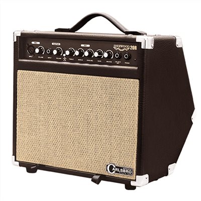 嚴選Carlsbro SHERWOOD-20R 木吉他音箱 - 可同時接麥克風及吉他演出 / 具備多重效果器 / 原廠公司貨