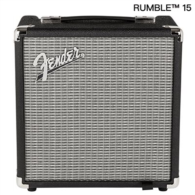 Fender RUMBLE™15 電貝斯音箱15W / 原廠公司貨