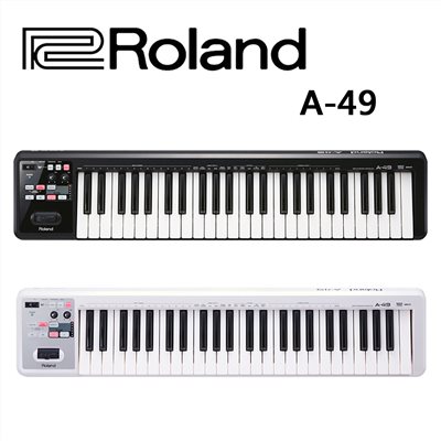 Roland A-49  49鍵  MIDI Keyboard Controller主控鍵盤(黑/白兩色)