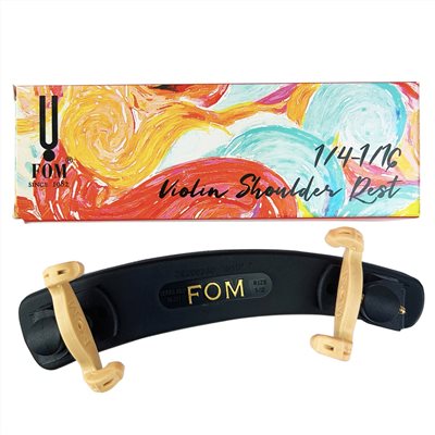 嚴選 FOM ME-046小提琴摺疊肩墊1/4~1/16-可折疊/舒適泡棉/加贈擦琴布/加贈松香x1/原廠公司貨