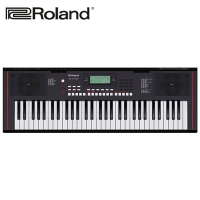 Roland E-X10 全新款自動伴奏鍵盤/61鍵電子琴/時尚便攜/原廠公司貨