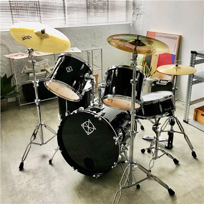 超新展示品出清-DIXON標準鼓組 DX黑色/9290支架/SABIN5003G 現金自取/僅此一組