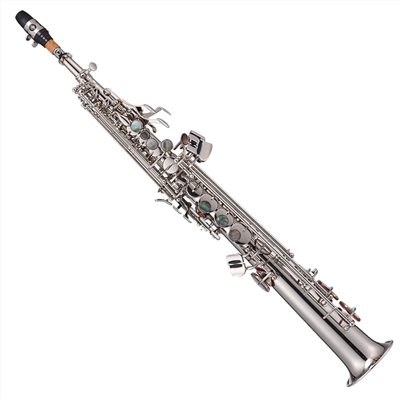 WEISSENBERG S-603NK 高音直式薩克斯風-鍍鎳管身/附彎式頸管及直式頸管/原廠公司貨