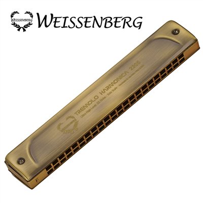 WEISSENBERG 特級款2205B-RS 青古銅-22孔銅合金複音口琴