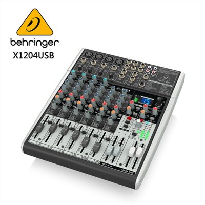 BEHRINGER X1204USB 專業級混音器-原廠公司貨