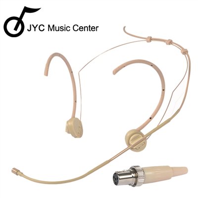 JYC Music嚴選Q-F12頭戴式麥克風-迷你款膚色/全指向性/MIPRO發射器專用