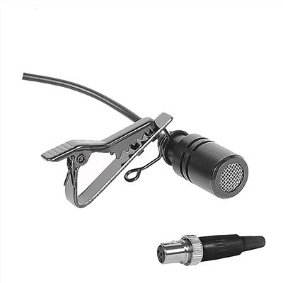 JYC Music嚴選SL-011B領夾式麥克風-黑色/全指向性/MIPRO發射器專用