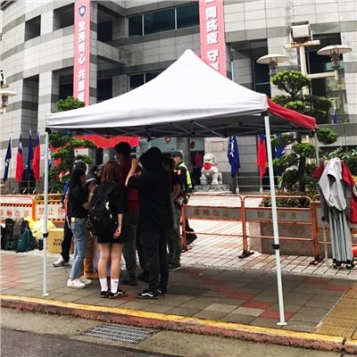 器材出租-3米伸縮帳篷出租(非販售)-日租$800起/頂24h /圍布另計/安裝須依施工難易度及距離報價