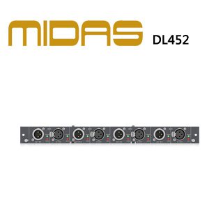 MIDAS  DL452 裝在DL351上介面卡-8個輸入通道&8個輸出通道轉換器