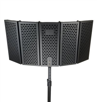 JYC Music職業級DR-50T 麥克風隔音門-高密度EVA隔音海綿/多層降噪/金屬五門外銷款/加贈防風罩