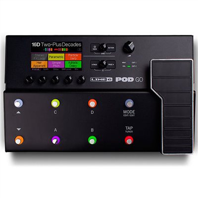 LINE 6 POD GO 吉他綜合效果器/控制踏板/原廠公司貨
